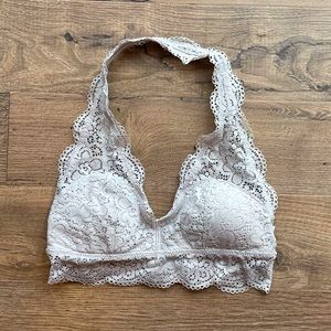 Aerie Lace Halter Bralette